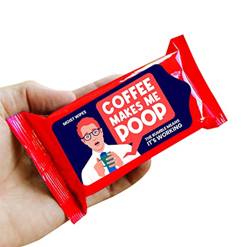 Coffee Makes me Poop Wipes