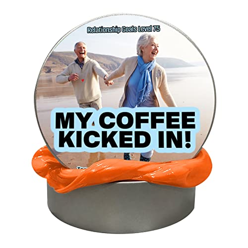 My Coffee Kicked in Stress Putty