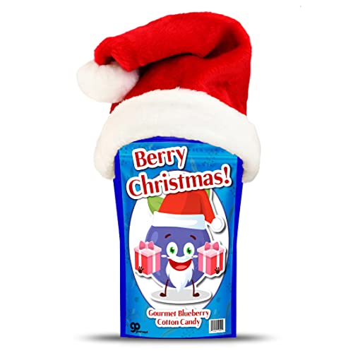 Berry Christmas Blueberry Cotton Candy