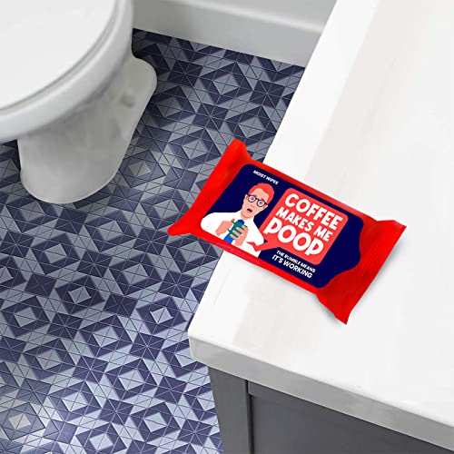 Coffee Makes me Poop Wipes