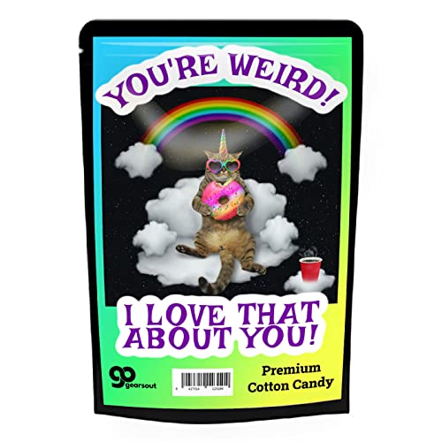 YOU'RE WEIRD Gourmet Cotton Candy