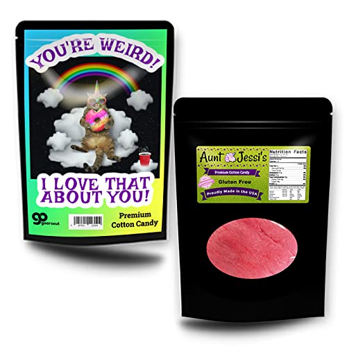 YOU'RE WEIRD Gourmet Cotton Candy