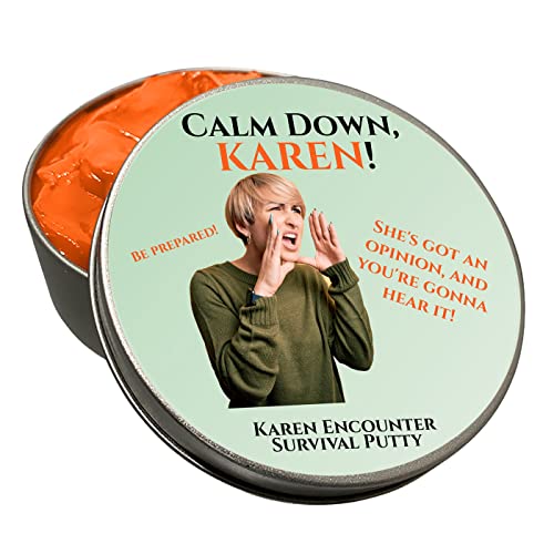 Calm Down Karen Stress Putty