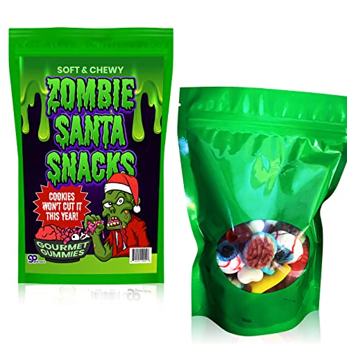 Zombie Santa Snacks Gummy Candy