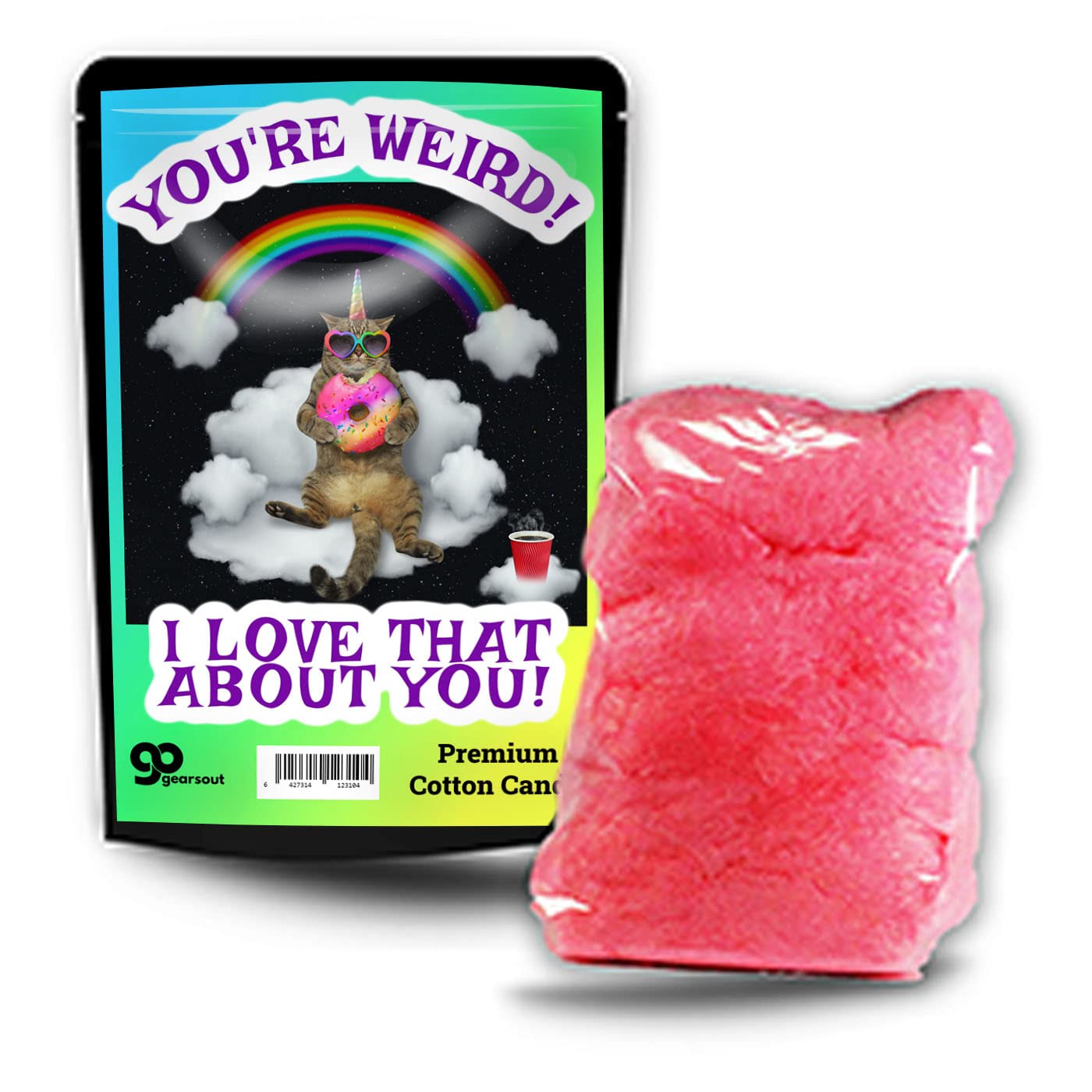 YOU'RE WEIRD Gourmet Cotton Candy