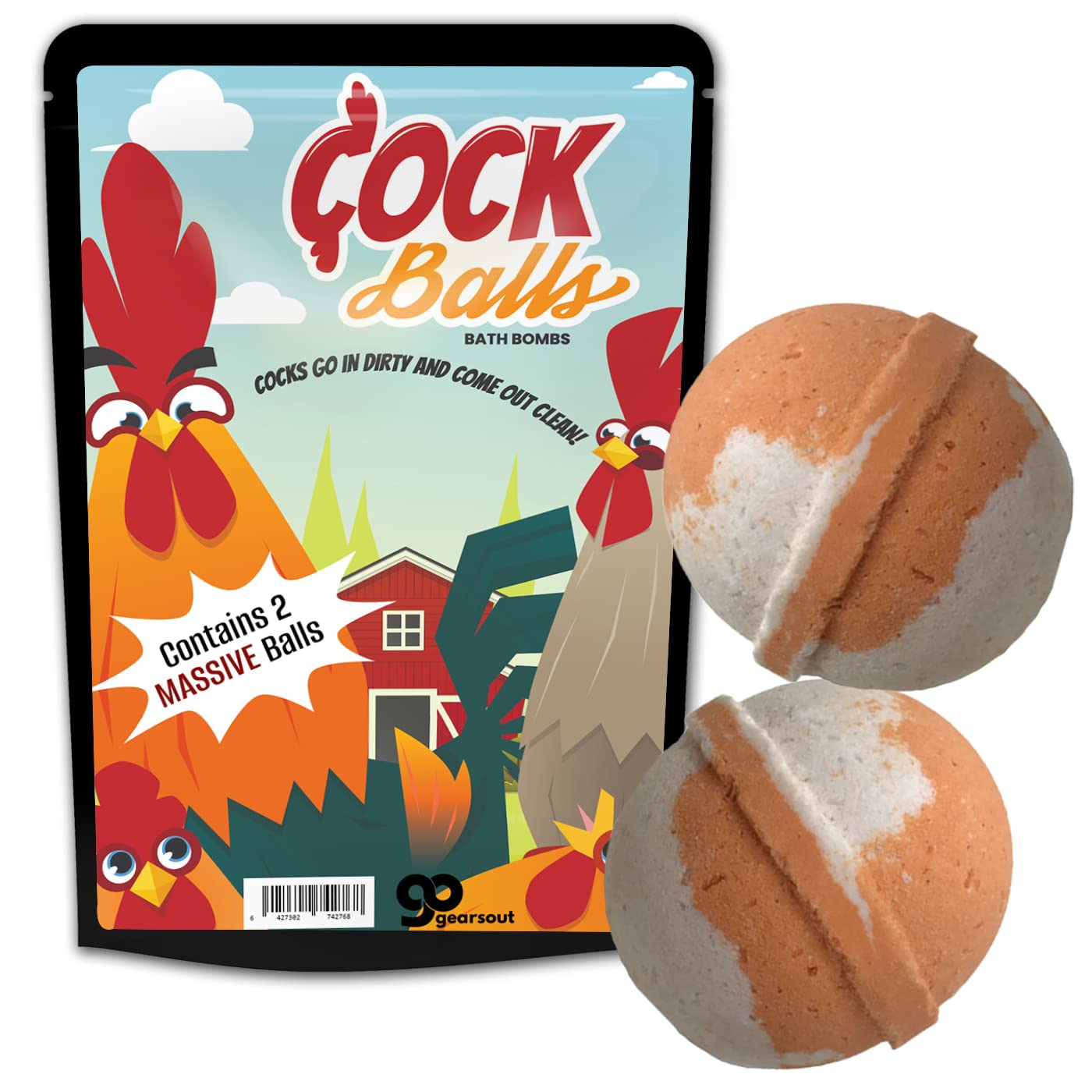 Rooster Bath Balls