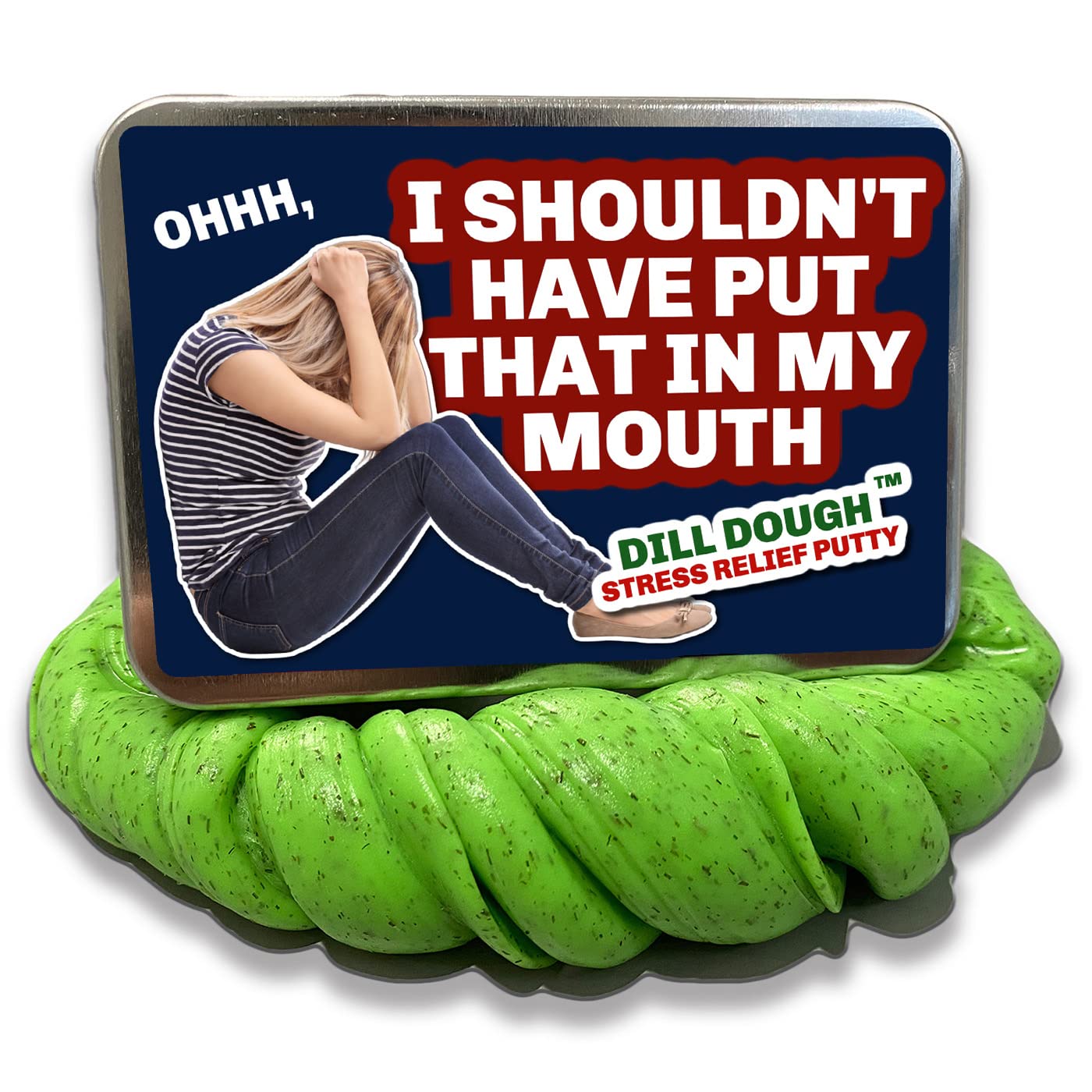 Shouldn’t Have Put That In My Mouth Dill Dough Putty