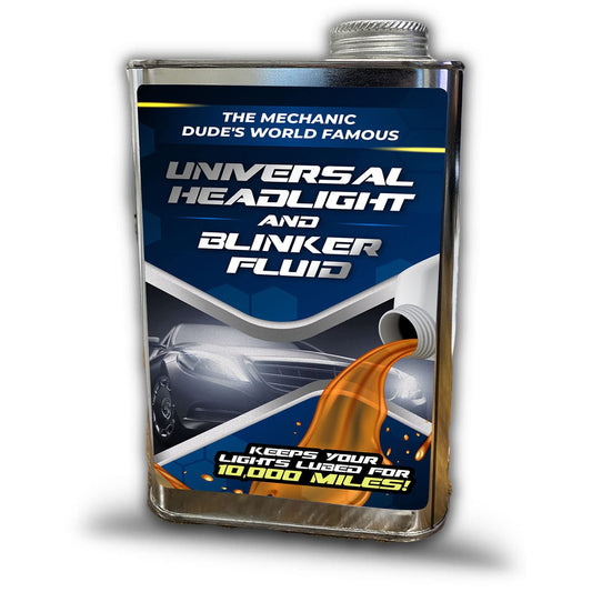 Universal Headlight and Blinker Fluid