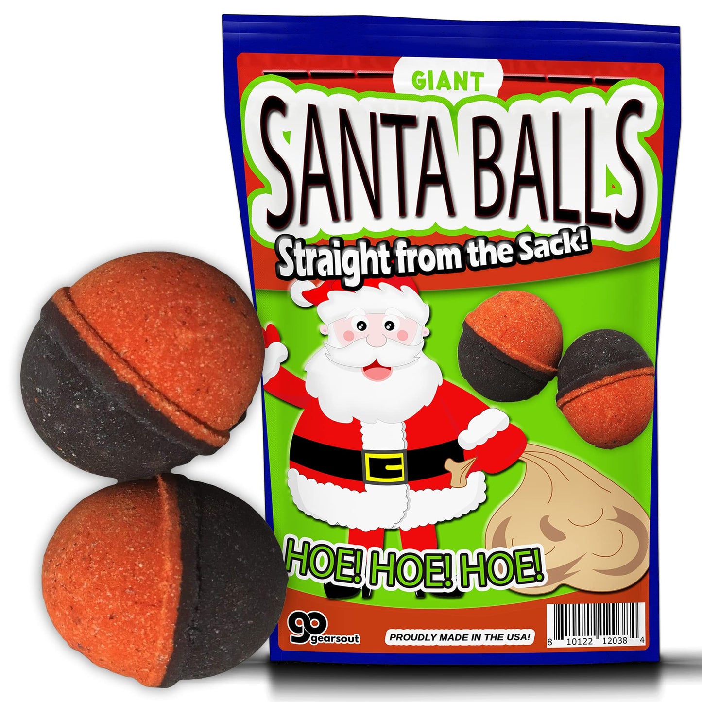 Giant Santa Balls Bath Bombs