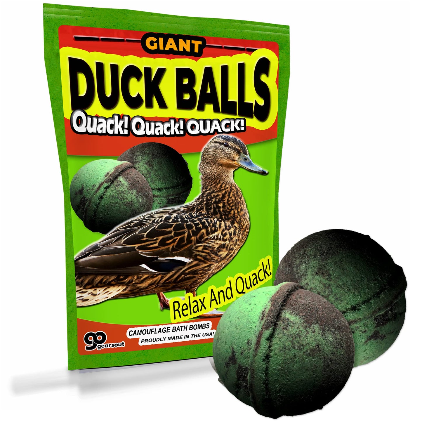 GIANT Duck Balls Bath Time Adventure Kit