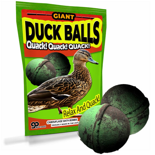 GIANT Duck Balls Bath Time Adventure Kit