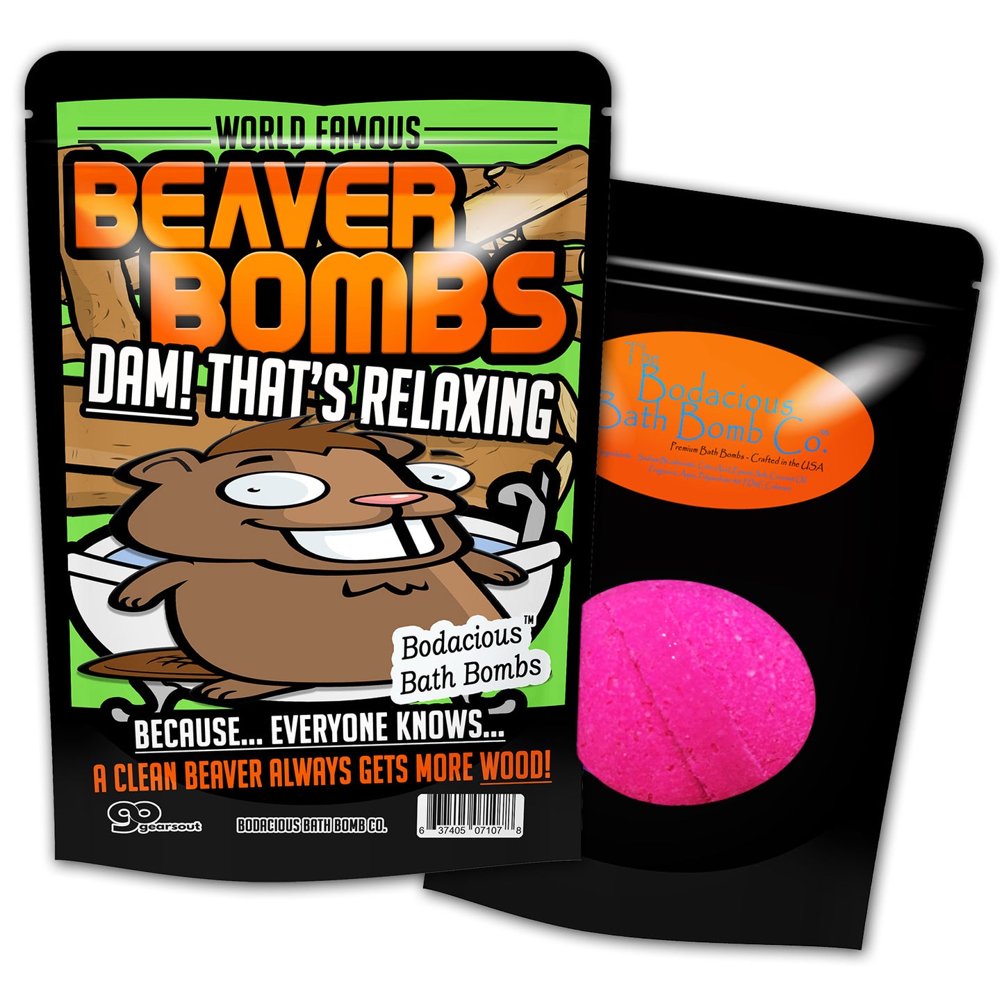 Beaver Bombs Bath Balls