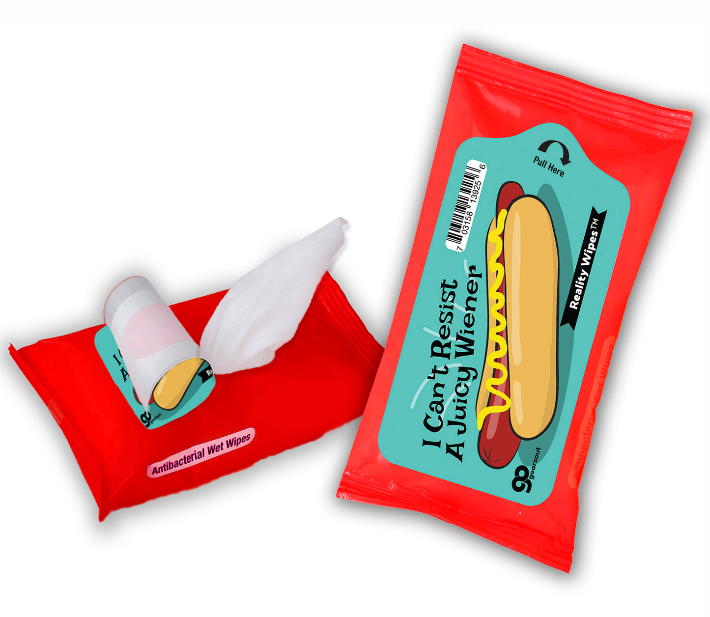 I Can't Resist A Juicy Wiener Wipes