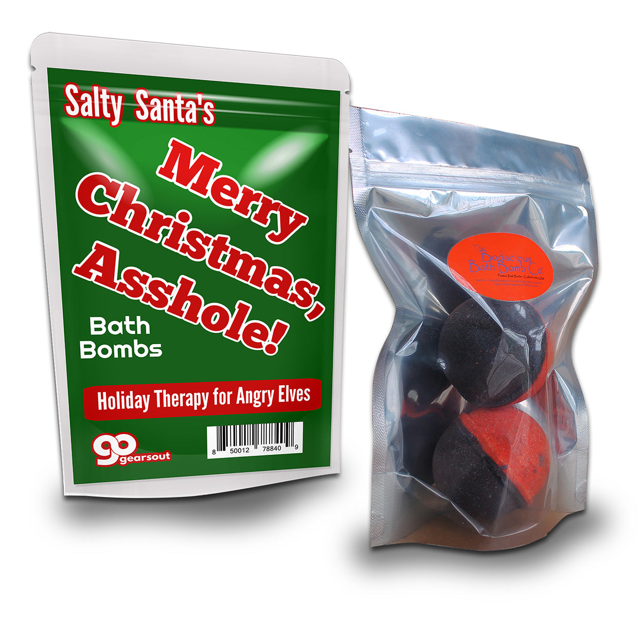 Merry Christmas, Asshole Bath Bombs