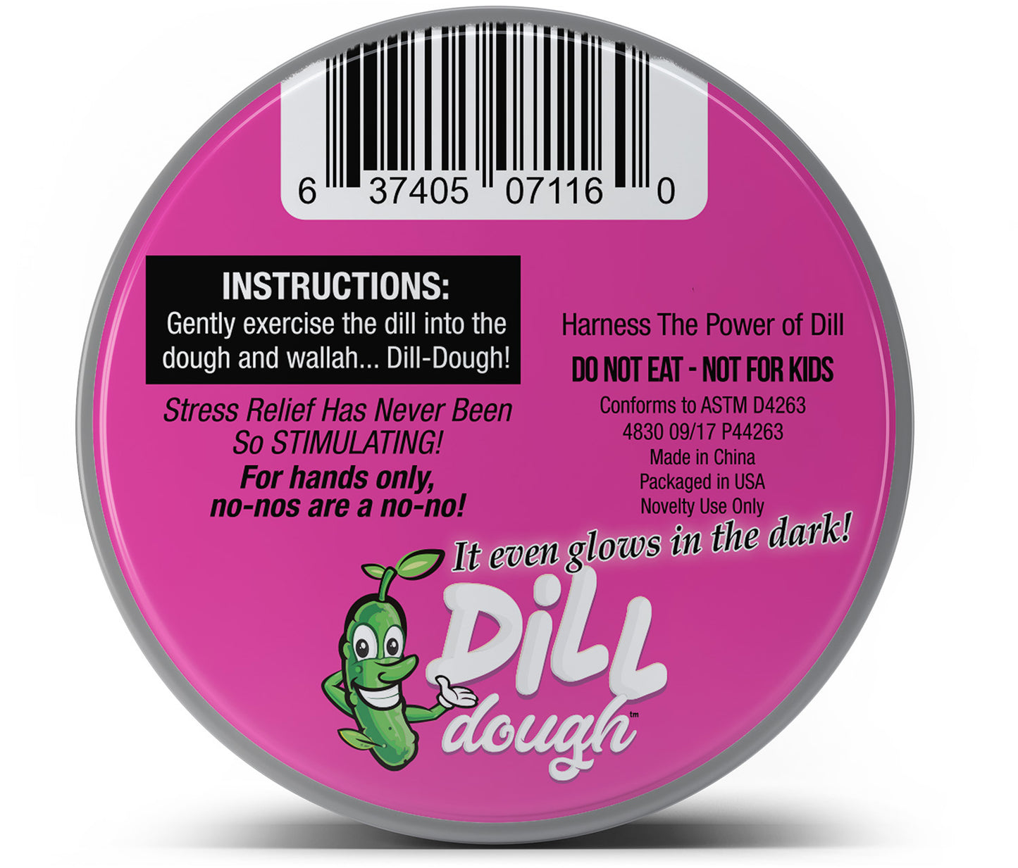 Pink Dill Dough - Stress Reliever Putty