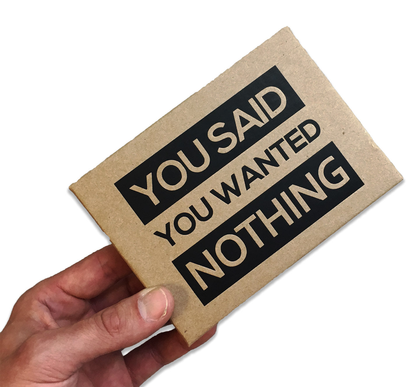 Deluxe Box of Nothing