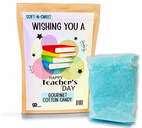 Wishing Happy Teacher Day Cotton Candy