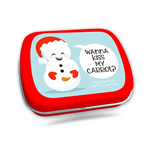 Kiss My Carrot Snowman Candy Mints