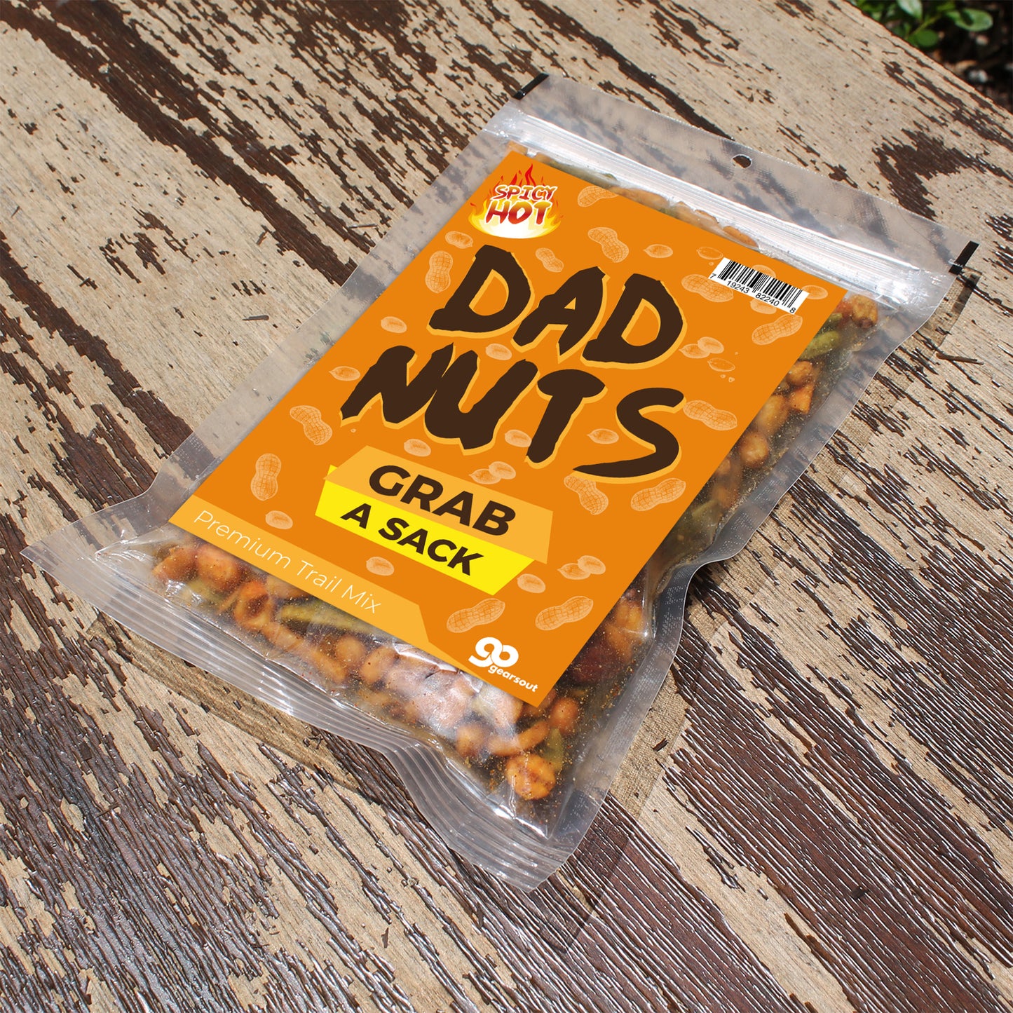 Spicy Hot Dad Nuts Trail Mix