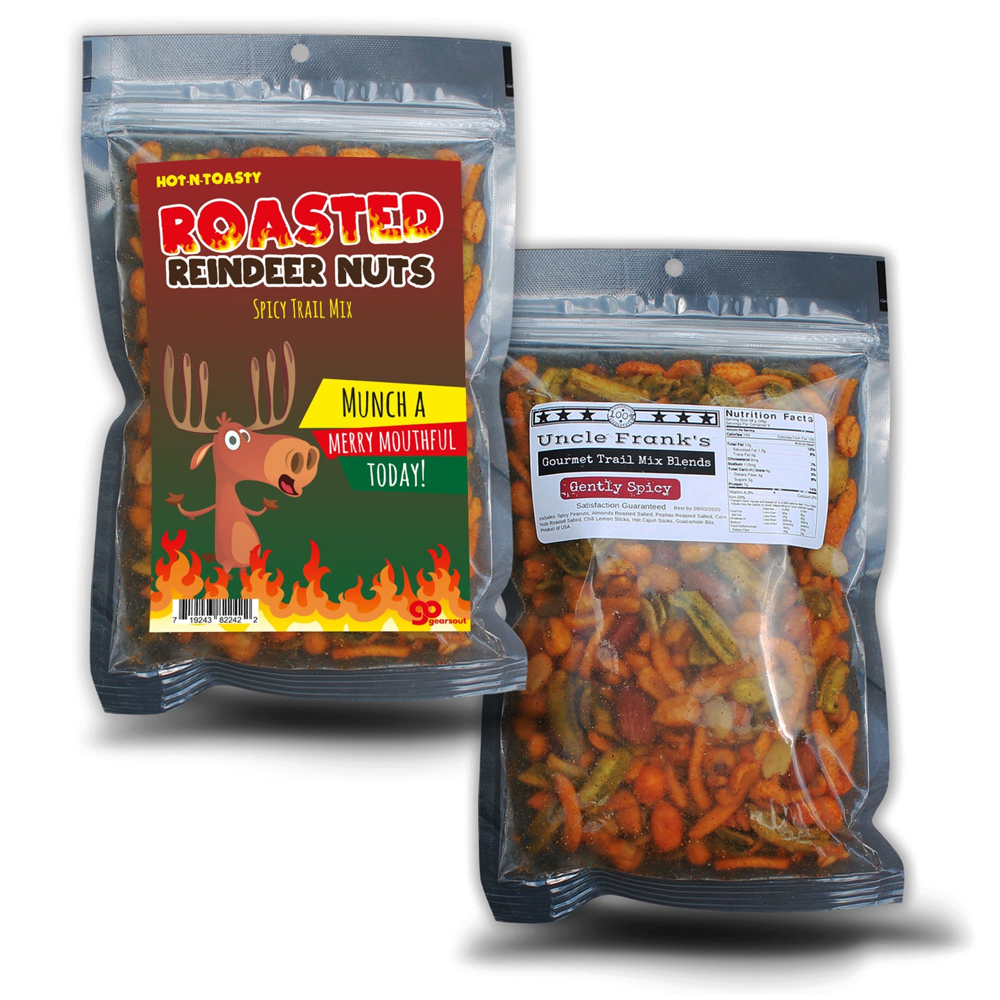 Roasted Reindeer Nuts Spicy Trail Mix