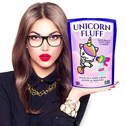 Unicorn Fluff Gourmet Cotton Candy