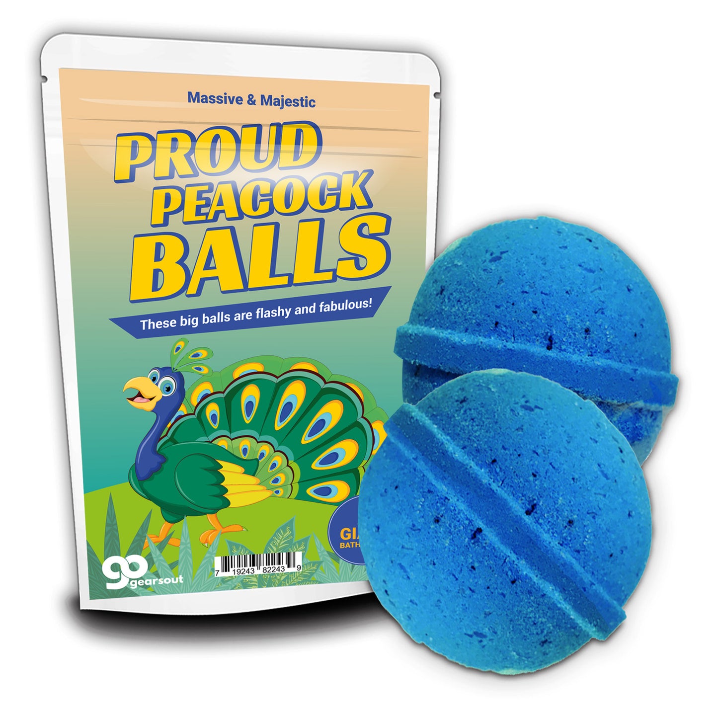 Proud Peacock Balls Bath Bombs