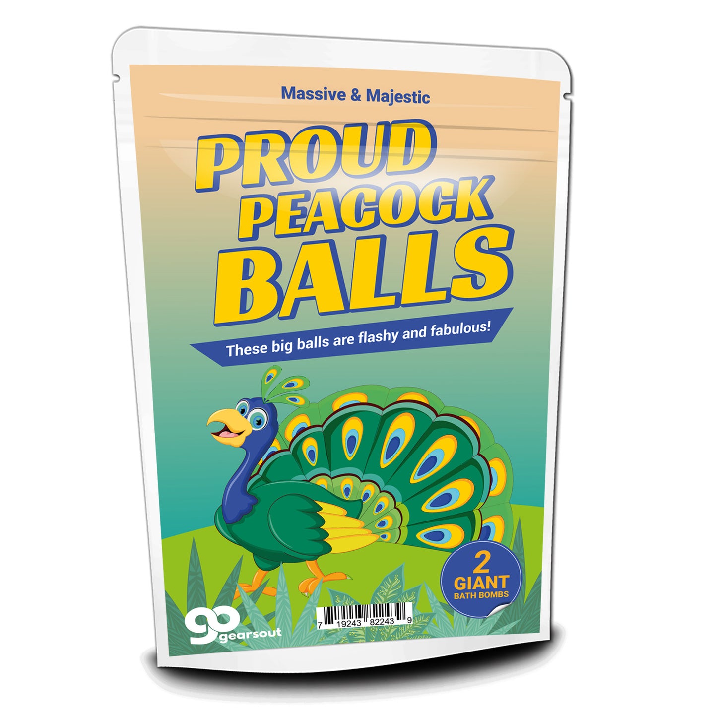 Proud Peacock Balls Bath Bombs