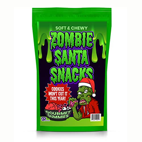 Zombie Santa Snacks Gummy Candy