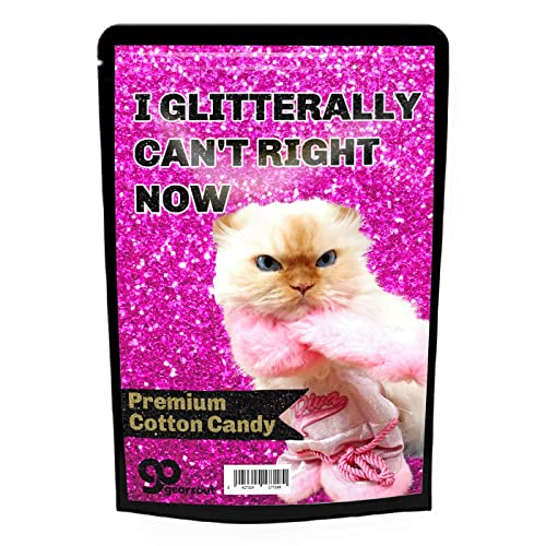 I GLITTERLY CAN'T RIGHT NOW Gourmet Cotton Candy