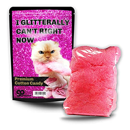 I GLITTERLY CAN'T RIGHT NOW Gourmet Cotton Candy