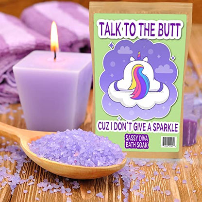 Talk to the Butt Unicorn Bath Soak
