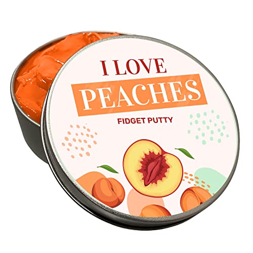 I Love Peaches Fidget Putty