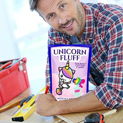 Unicorn Fluff Gourmet Cotton Candy