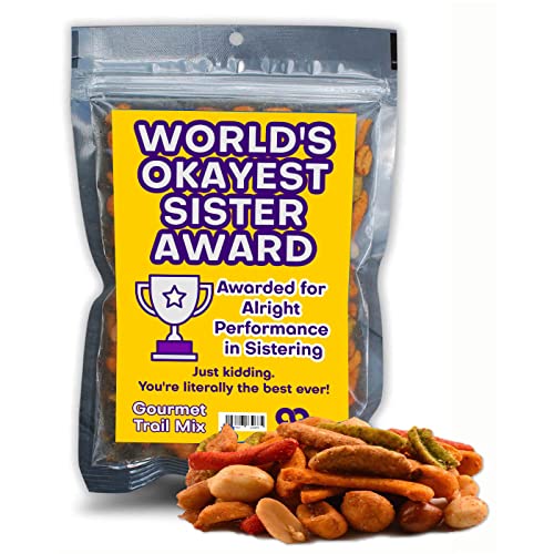 Worlds Okayest Sister Award Trail Mix