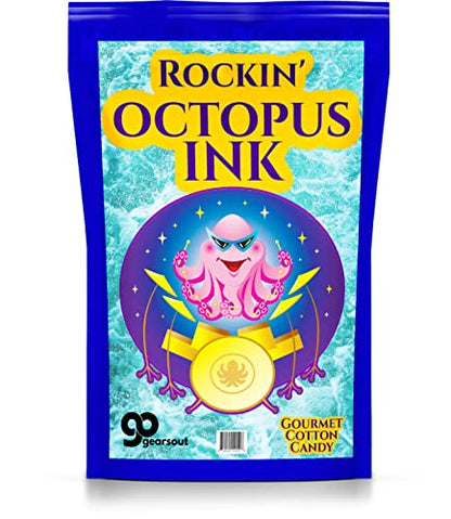 Rocking Octopus Ink Cotton Candy