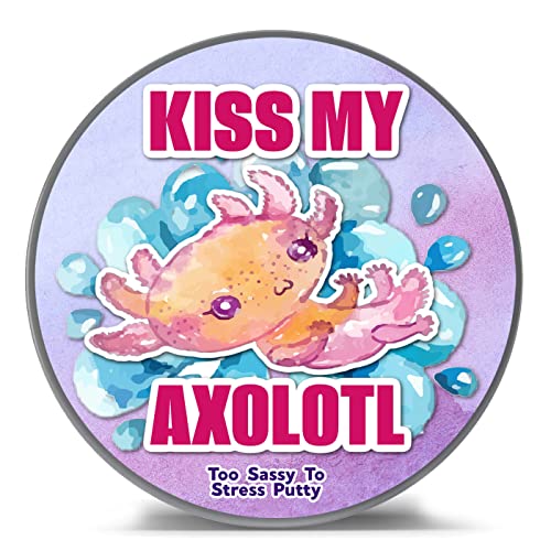 Kiss My Axolotl Stress Putty