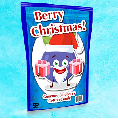 Berry Christmas Blueberry Cotton Candy
