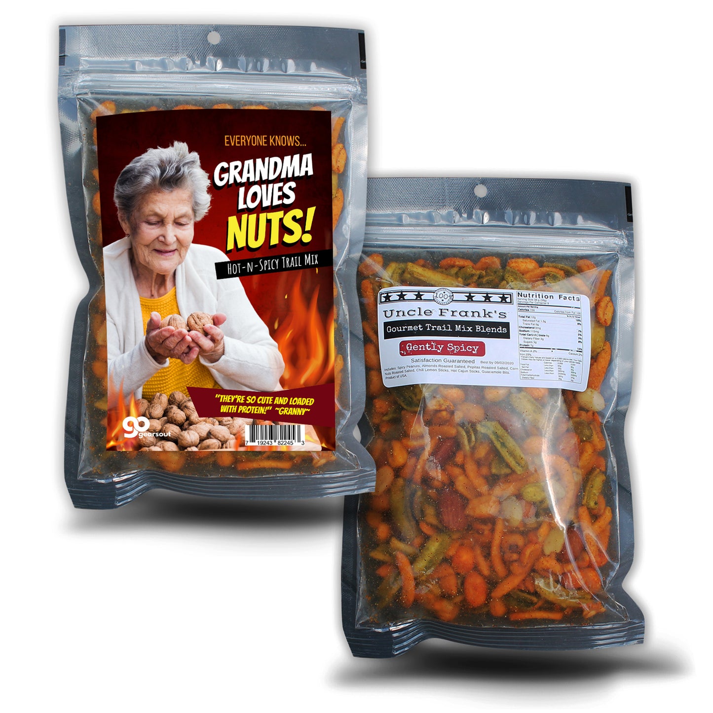 Grandma Loves Nuts Spicy Trail Mix