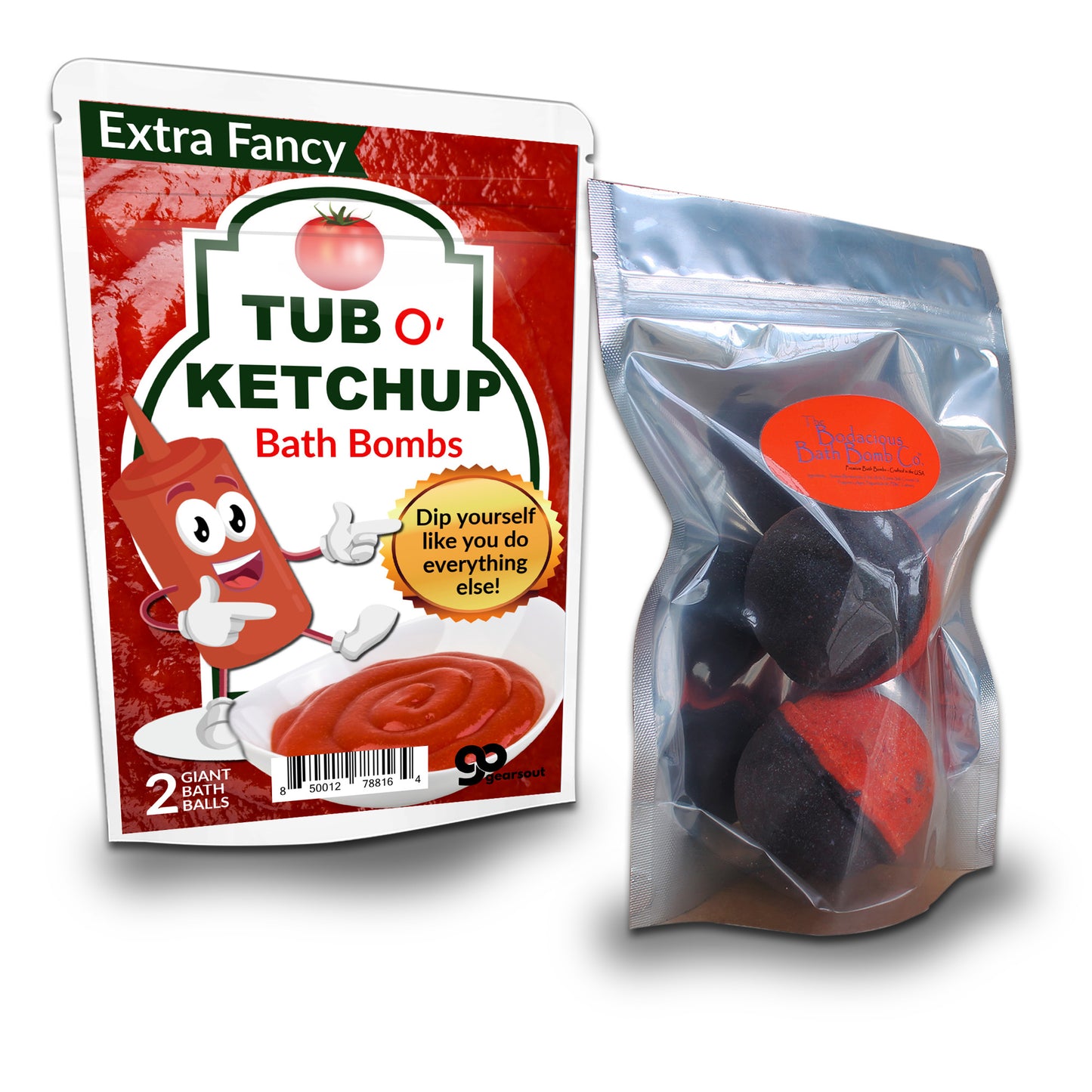 Tub O' Ketchup Bath Bombs