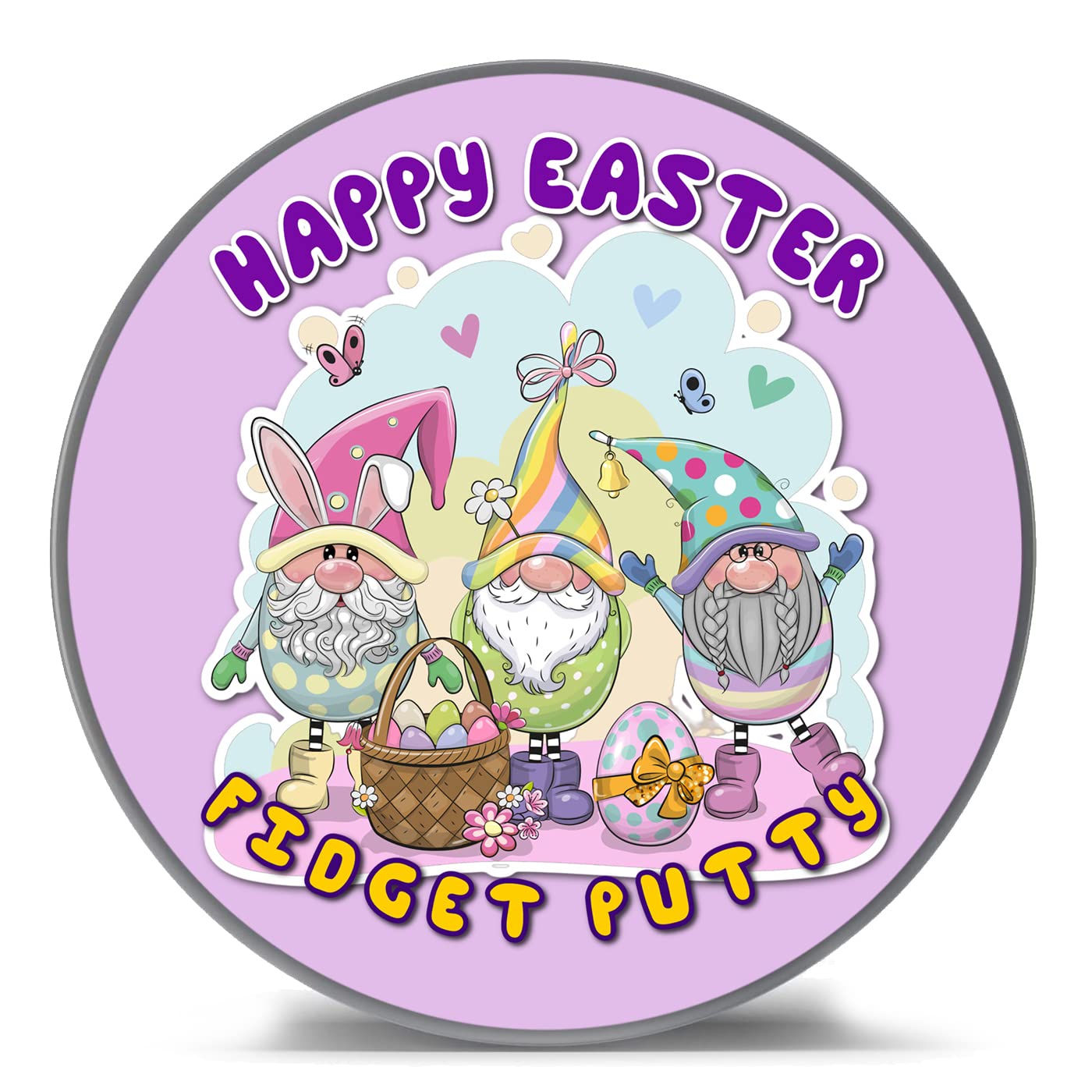 Happy Easter Gnome Fidget Putty