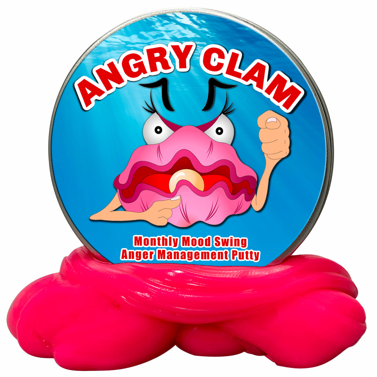 Angry Clam Monthly Stress Putty