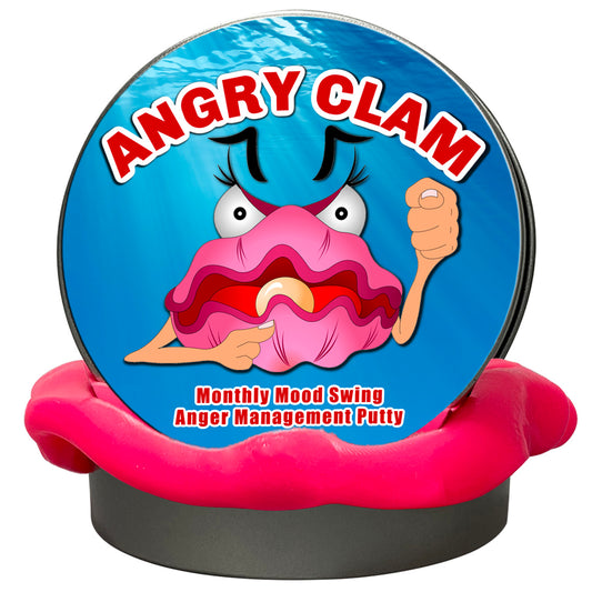 Angry Clam Monthly Stress Putty