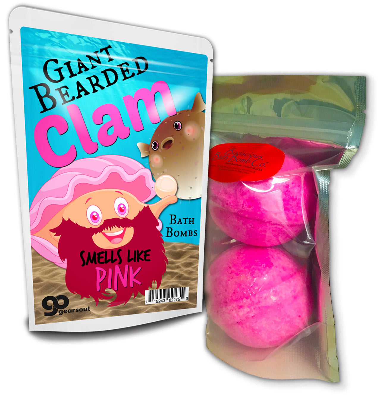 Giant Bearded Clam Bath Bombs