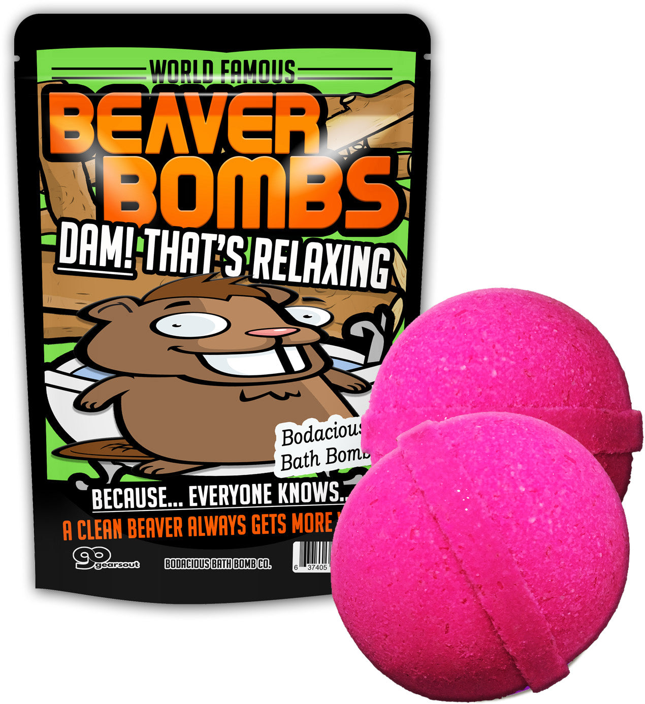 Beaver Bombs Bath Balls