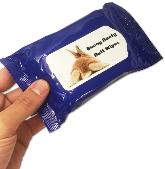 Bunny Booty Butt Wipes