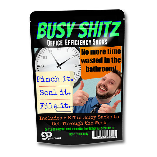 Busy Shitz Office Efficiency Sacks