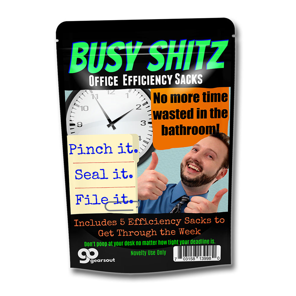 Busy Shitz Office Efficiency Sacks