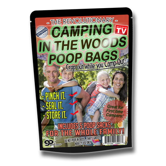Camping In The Woods Poop Bags