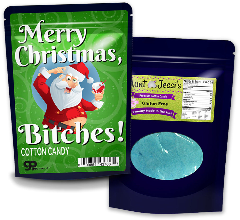 Merry Christmas Bitches Cotton Candy