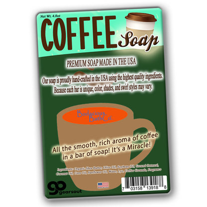 Coffee Soap Bath Bar